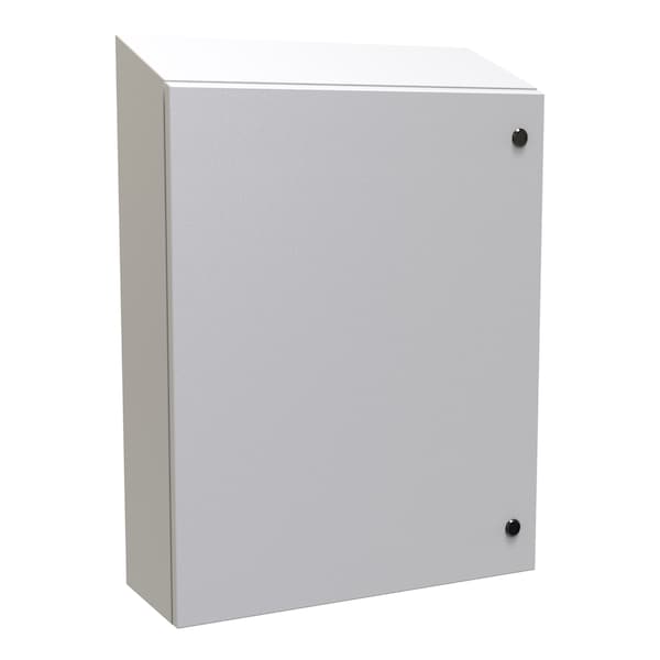 Hammond 1/4 Turn Latch Electrical Enclosures, 30 in H, 8 in D, 24 in W, 4, 12, Steel ST30248LG - main
